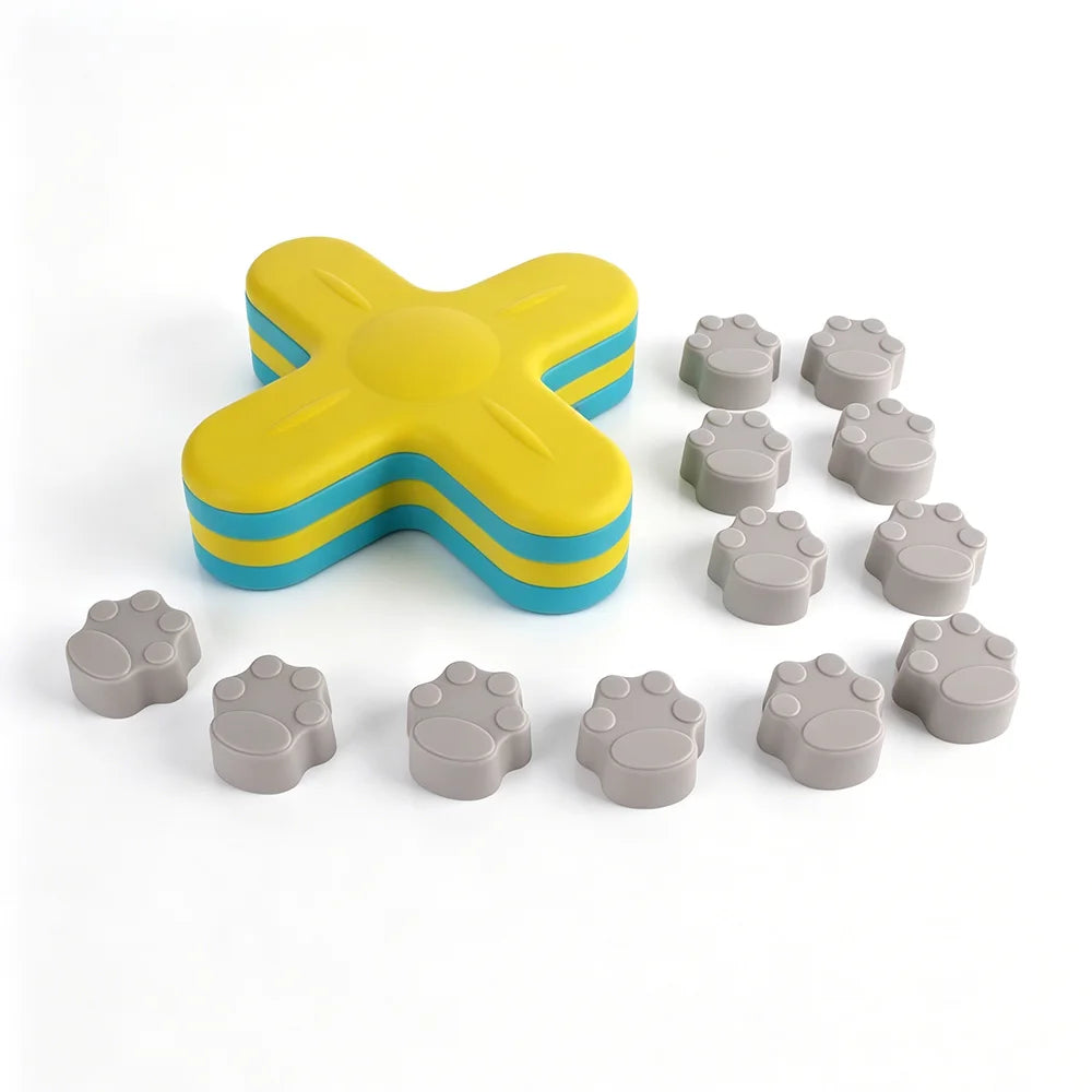 Dog Puzzle Toy Slow Feeder Interactive Treat Dispenser Pet Training Game Toy for Dogs Cats Self Play Entertainment