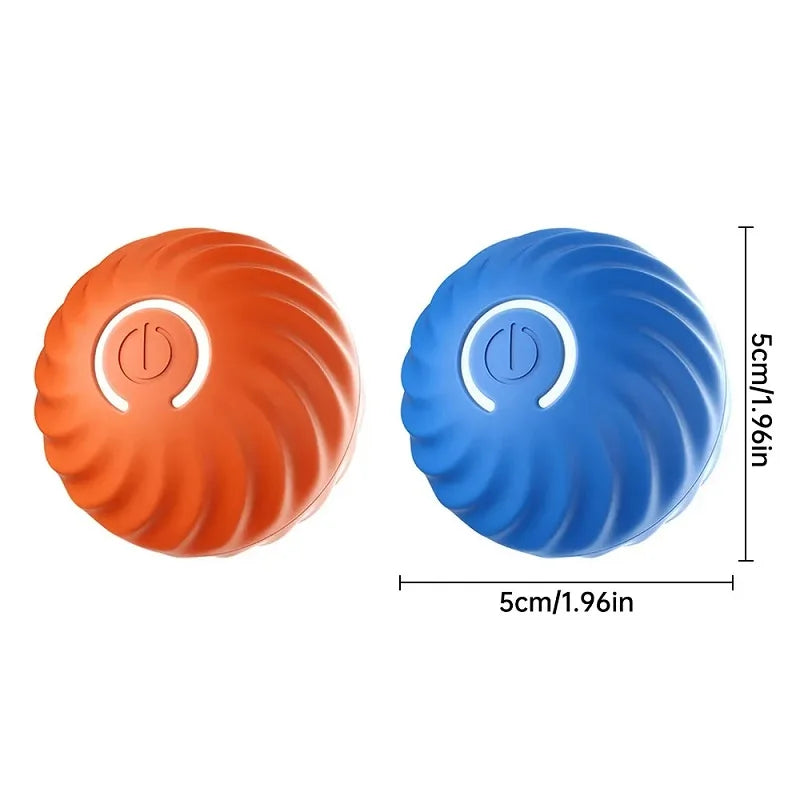Dog Toy Ball Automatic Moving Bouncing Rolling Ball USB Smart Puppy Interactive Dog Chew Toy Ball