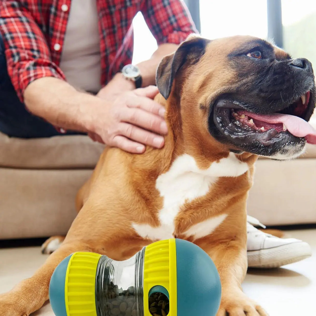 Dog Snack Ball, Adjustable Allocation Interactive Toy, Indestructible Puzzle Game, Intelligence Toy for Pets to Use when Bored