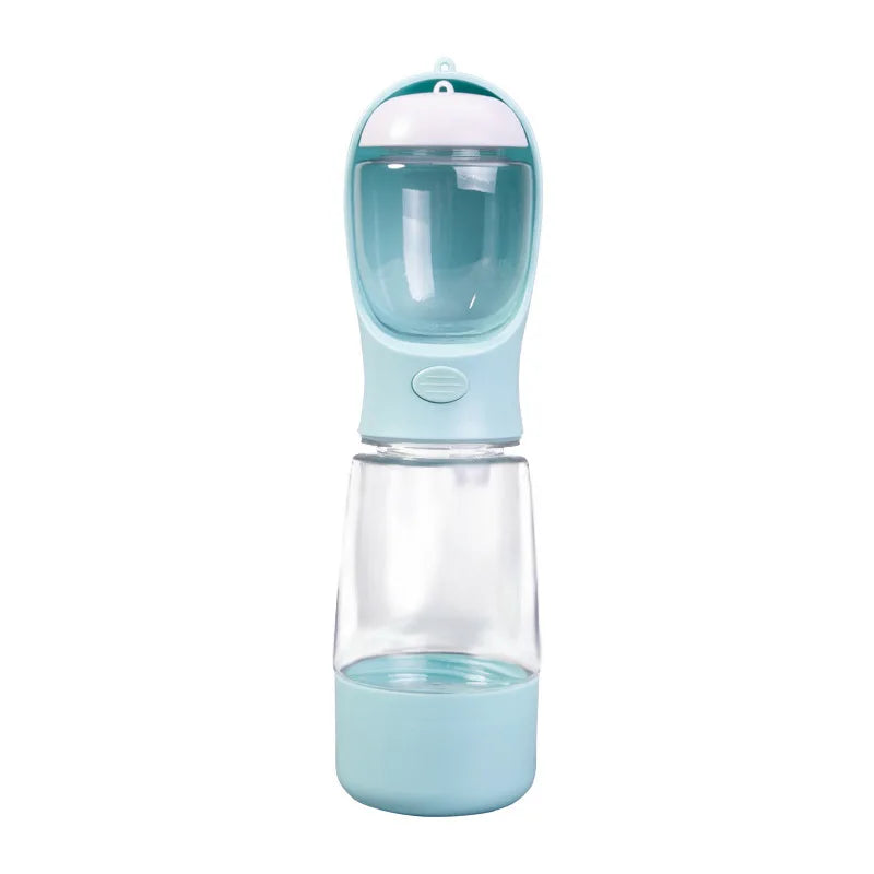 3-in-1 Dog Travel Bottle – Water, Food & Bowl