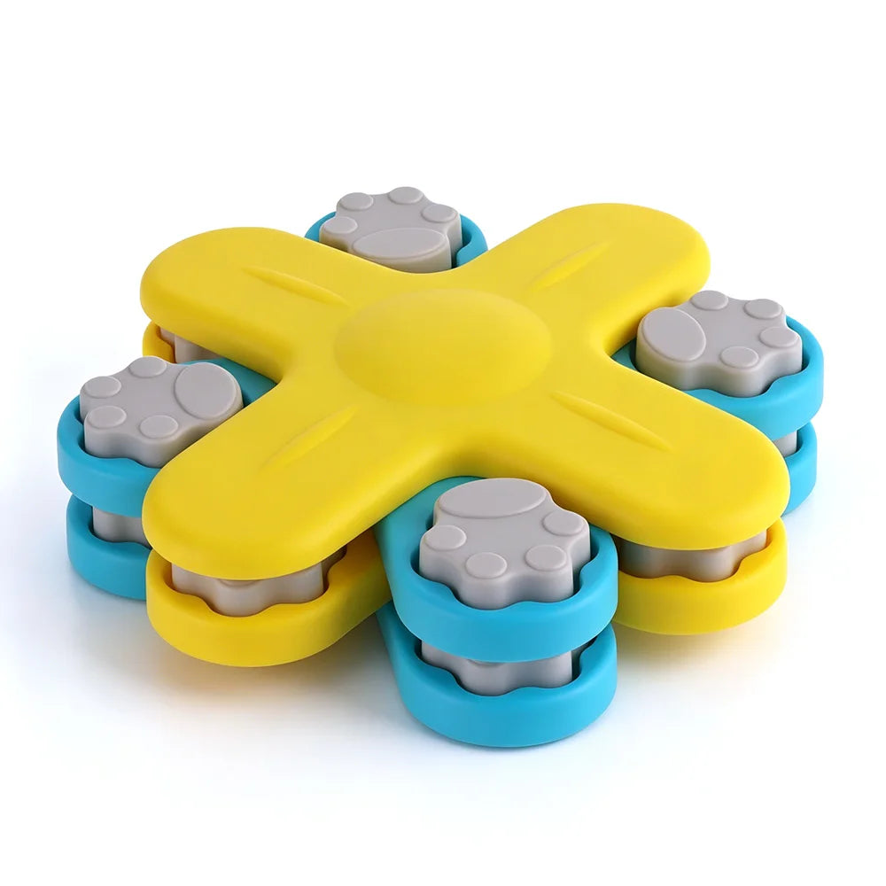 Dog Puzzle Toy Slow Feeder Interactive Treat Dispenser Pet Training Game Toy for Dogs Cats Self Play Entertainment