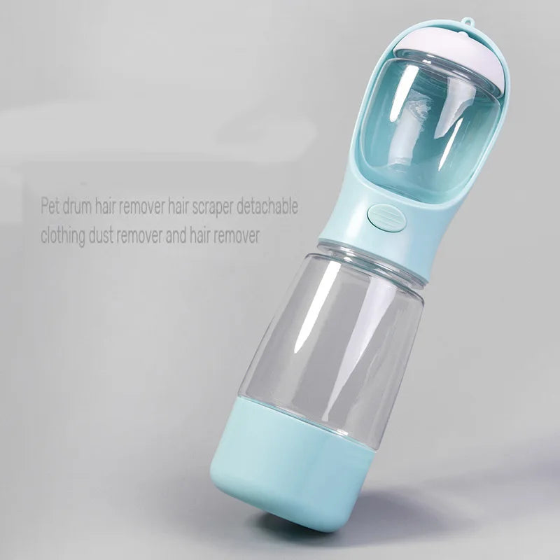 3-in-1 Dog Travel Bottle – Water, Food & Bowl