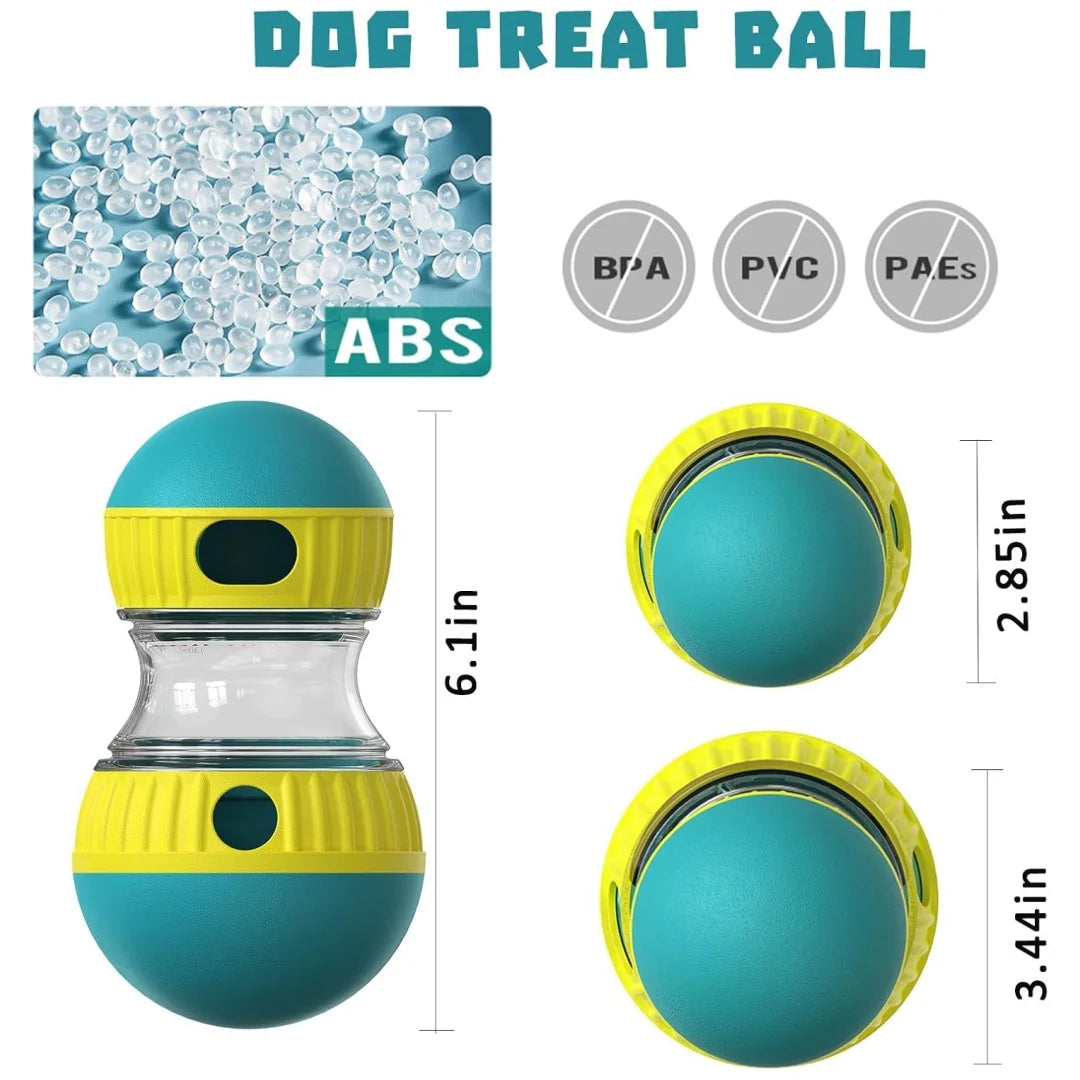 Dog Snack Ball, Adjustable Allocation Interactive Toy, Indestructible Puzzle Game, Intelligence Toy for Pets to Use when Bored