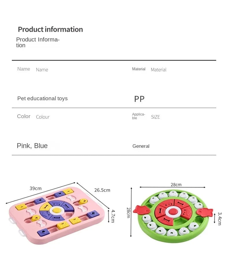 Dog Toys for Puppies , Interactive Dog Toys for Training , DogEnrichment Toys for Large Medium Small Smart Dogs , Pet Puzzles To